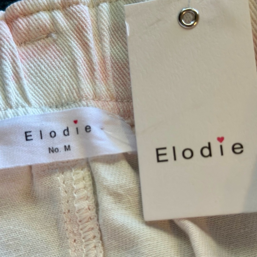 Elodie Light Pink Tie-Dye Mini Skirt - Picture 4 of 4